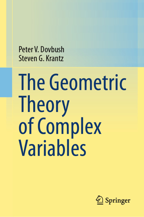 Cover image for book The Geometric Theory of Complex Variables