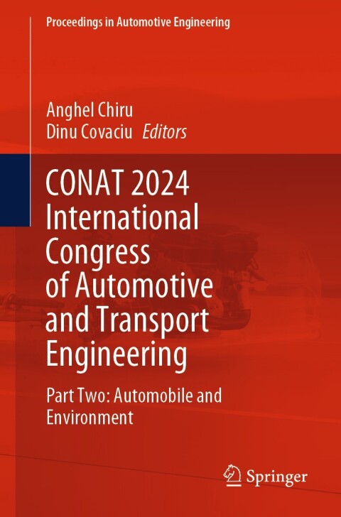 Cover image for book CONAT 2024 International Congress of Automotive and Transport Engineering