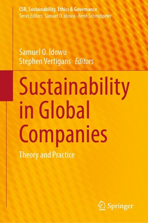 Cover image for book Sustainability in Global Companies