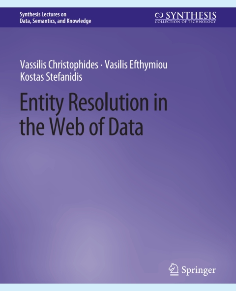 Cover image for book Entity Resolution in the Web of Data