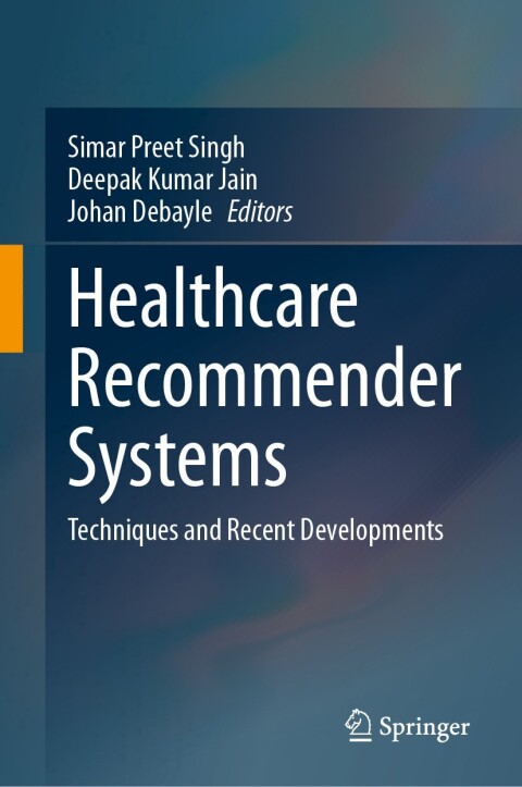 Cover image for book Healthcare Recommender Systems