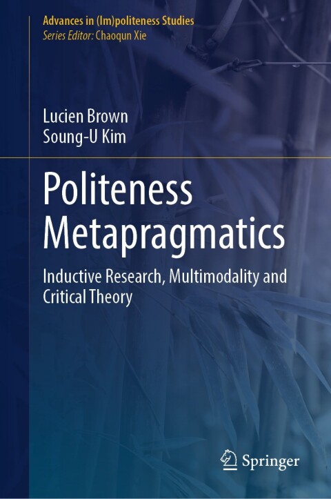 Cover image for book Politeness Metapragmatics