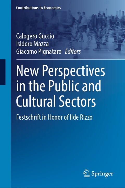 Cover image for book New Perspectives in the Public and Cultural Sectors