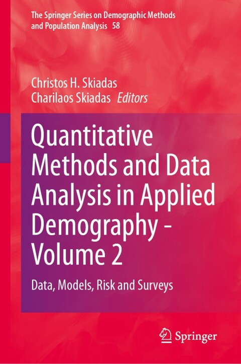 Cover image for book Quantitative Methods and Data Analysis in Applied Demography - Volume 2