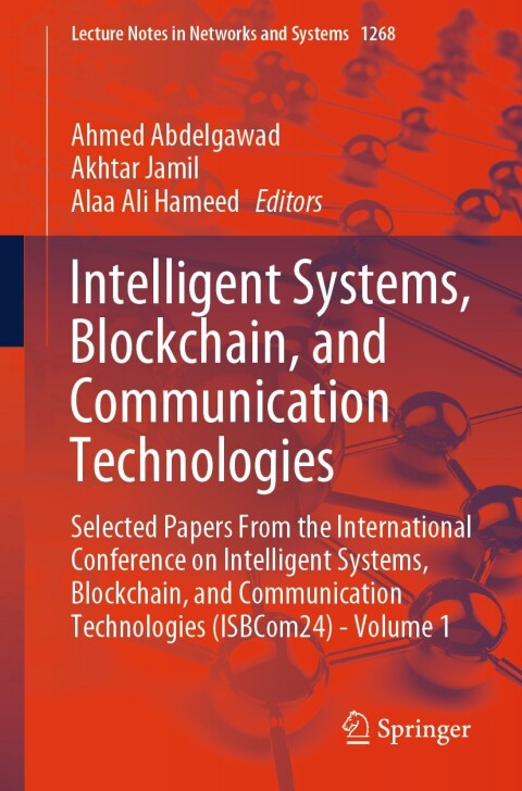 Cover image for book Intelligent Systems, Blockchain, and Communication Technologies