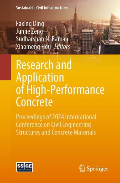 Cover image for book Research and Application of High-Performance Concrete