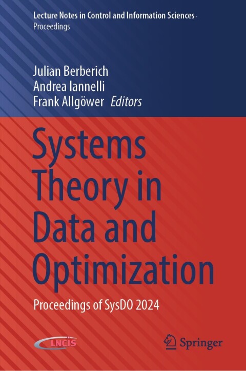 Cover image for book Systems Theory in Data and Optimization