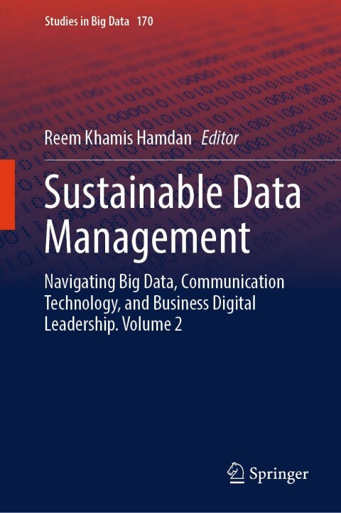 Cover image for book Sustainable Data Management