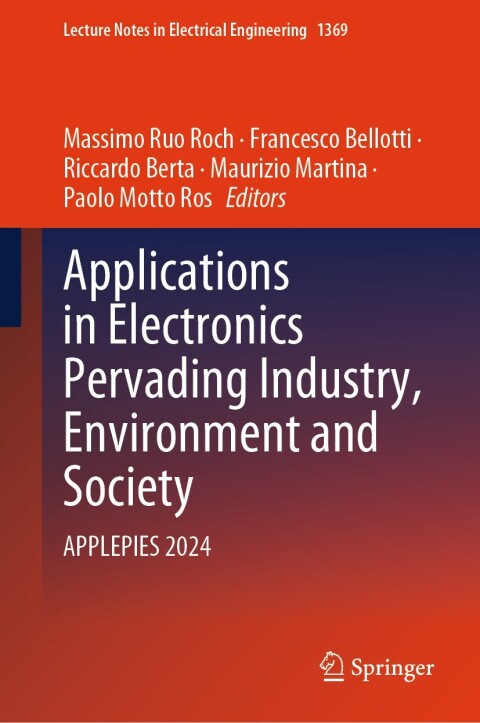 Cover image for book Applications in Electronics Pervading Industry, Environment and Society