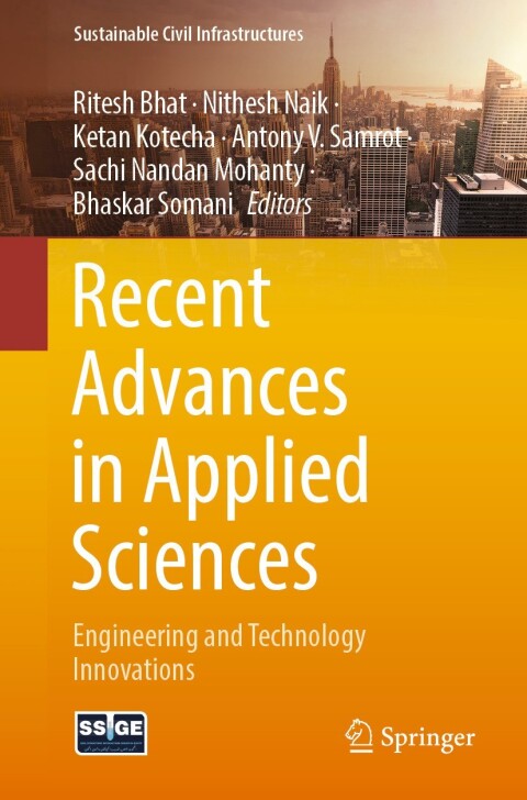 Cover image for book Recent Advances in Applied Sciences