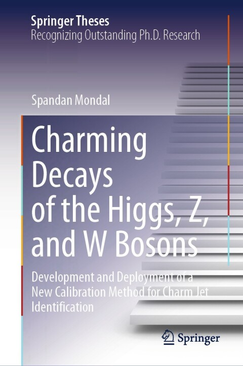 Cover image for book Charming Decays of the Higgs, Z, and W Bosons