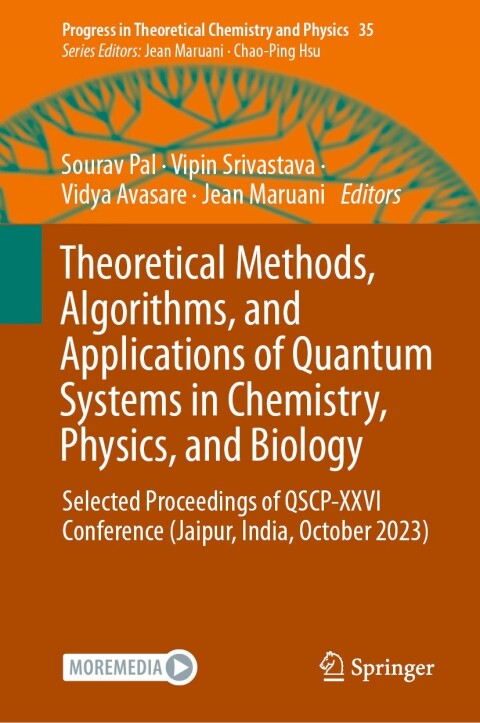 Cover image for book Theoretical Methods, Algorithms, and Applications of Quantum Systems in Chemistry, Physics, and Biology