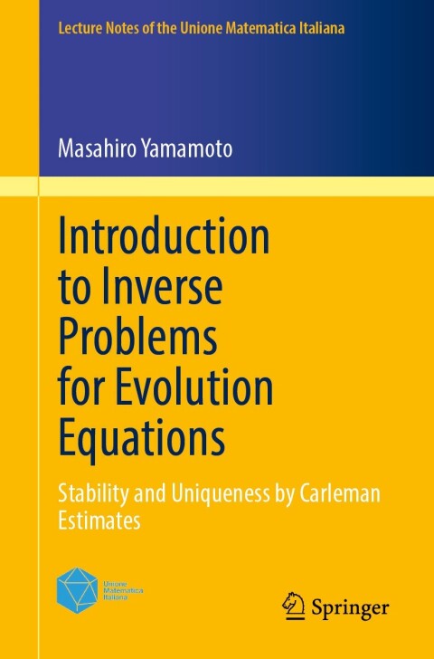 Cover image for book Introduction to Inverse Problems for Evolution Equations