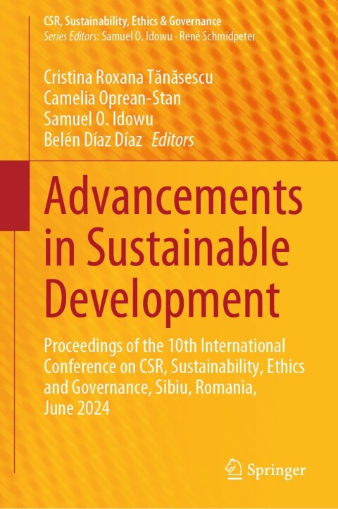 Cover image for book Advancements in Sustainable Development