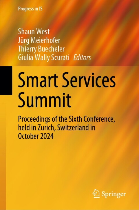 Cover image for book Smart Services Summit