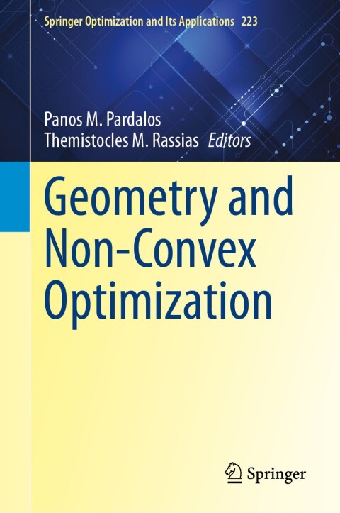 Cover image for book Geometry and Non-Convex Optimization