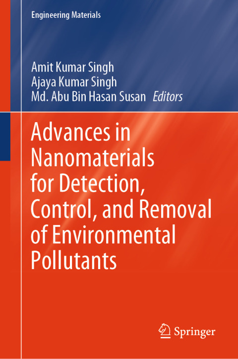 Cover image for book Advances in Nanomaterials for Detection, Control, and Removal of Environmental Pollutants