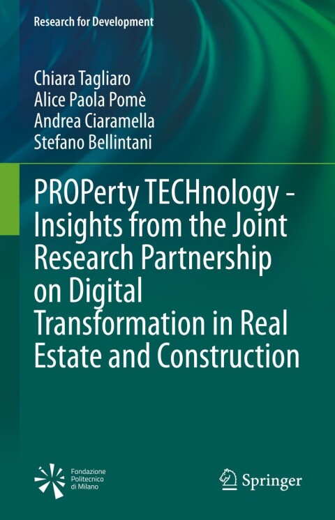 Cover image for book PROPerty TECHnology - Insights from the Joint Research Partnership on Digital Transformation in Real Estate and Construction
