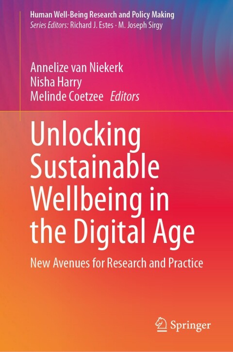 Cover image for book Unlocking Sustainable Wellbeing in the Digital Age