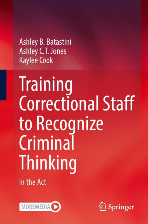 Cover image for book Training Correctional Staff to Recognize Criminal Thinking