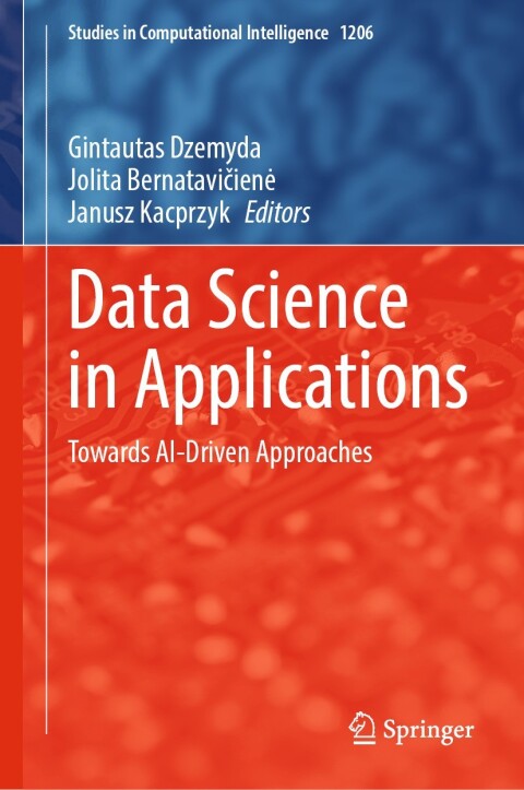 Cover image for book Data Science in Applications