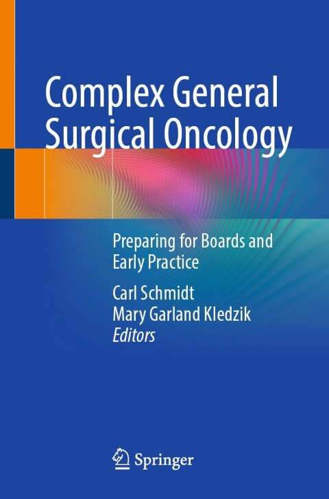Cover image for book Complex General Surgical Oncology