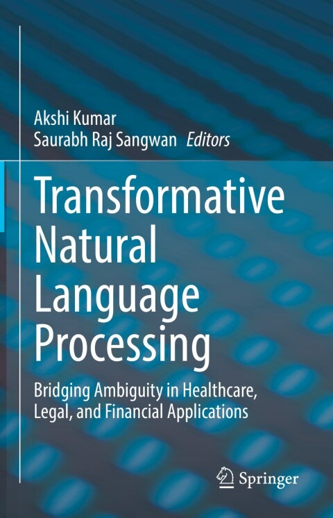 Cover image for book Transformative Natural Language Processing