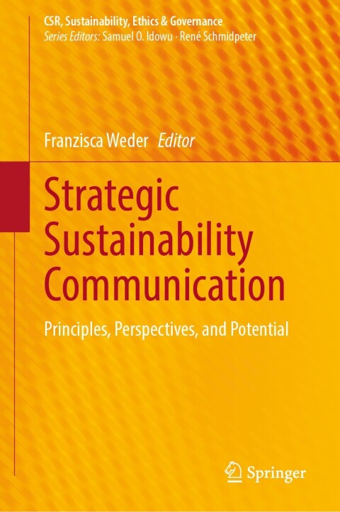 Cover image for book Strategic Sustainability Communication