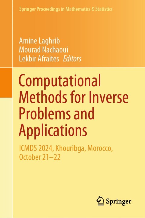 Cover image for book Computational Methods for Inverse Problems and Applications