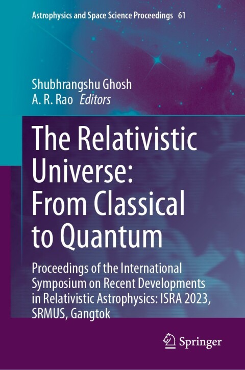 Cover image for book The Relativistic Universe: From Classical to Quantum