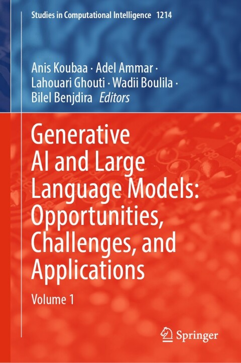 Cover image for book Generative AI and Large Language Models: Opportunities, Challenges, and Applications