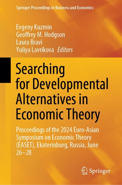 Cover image for book Searching for Developmental Alternatives in Economic Theory