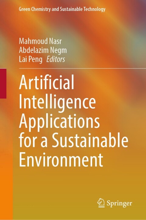 Cover image for book Artificial Intelligence Applications for a Sustainable Environment