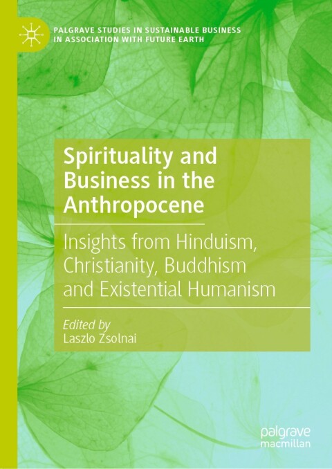 Cover image for book Spirituality and Business in the Anthropocene