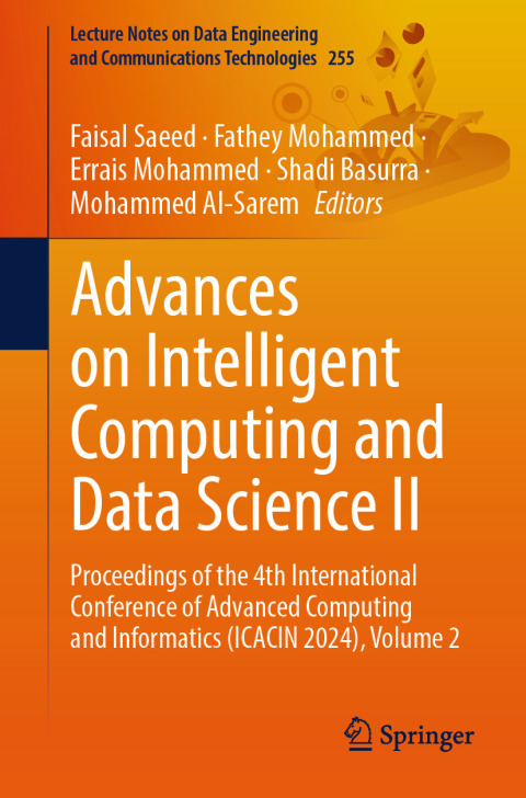 Cover image for book Advances on Intelligent Computing and Data Science II