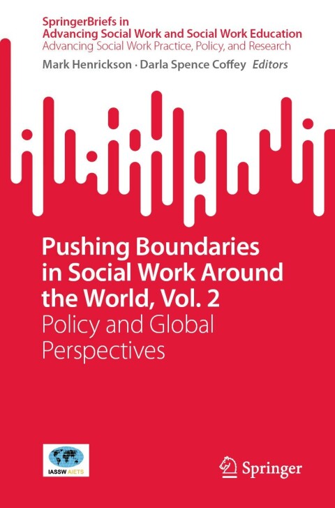 Cover image for book Pushing Boundaries in Social Work Around the World, Vol. 2