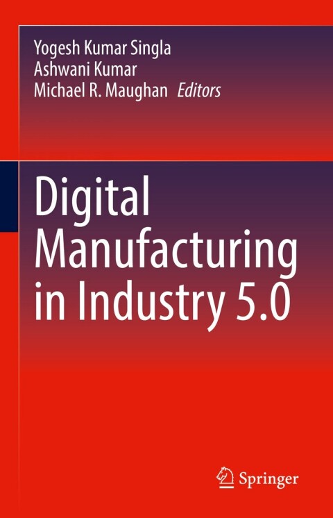 Cover image for book Digital Manufacturing in Industry 5.0