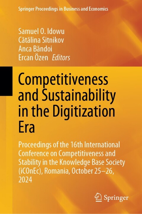 Cover image for book Competitiveness and Sustainability in the Digitization Era