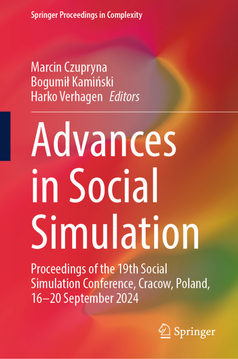 Cover image for book Advances in Social Simulation