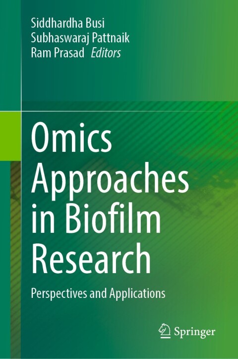 Cover image for book Omics Approaches in Biofilm Research