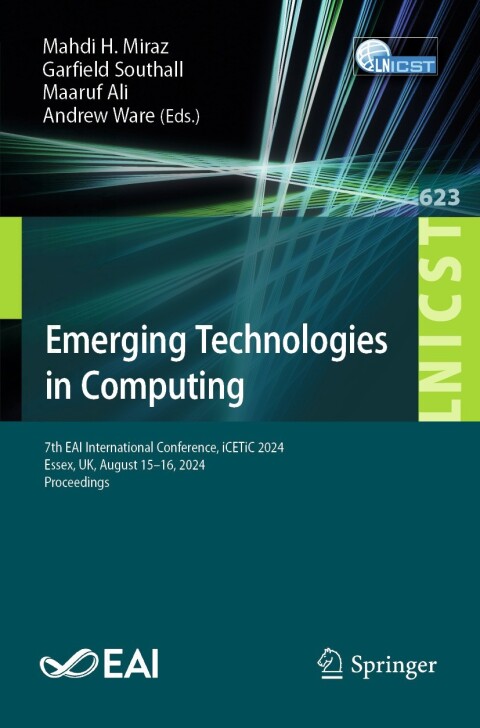 Cover image for book Emerging Technologies in Computing
