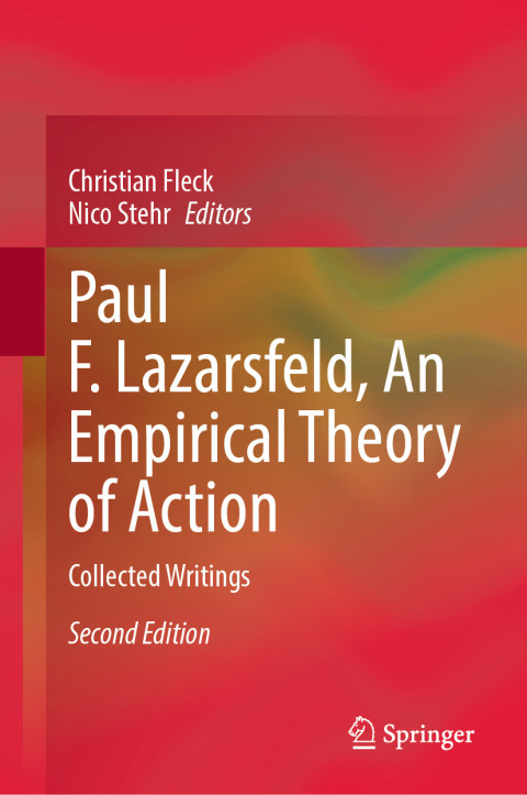Cover image for book Paul F. Lazarsfeld, An Empirical Theory of Action