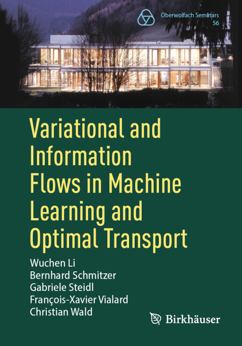 Cover image for book Variational and Information Flows in Machine Learning and Optimal Transport
