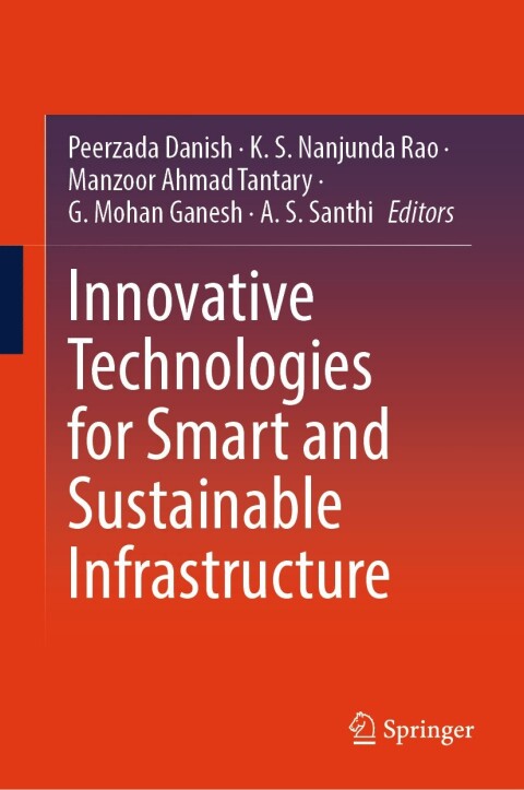 Cover image for book Innovative Technologies for Smart and Sustainable Infrastructure