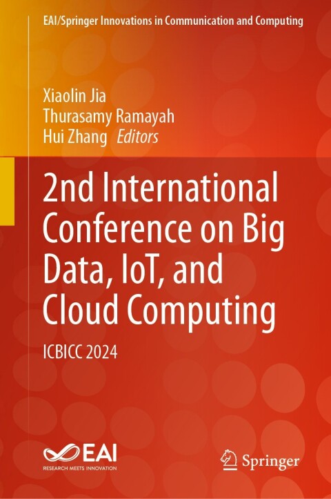 Cover image for book 2nd International Conference on Big Data, IoT, and Cloud Computing