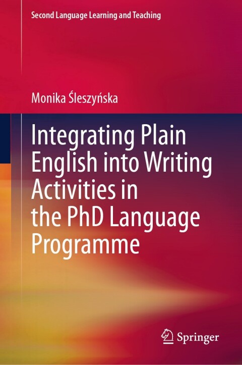 Cover image for book Integrating Plain English into Writing Activities in the PhD Language Programme