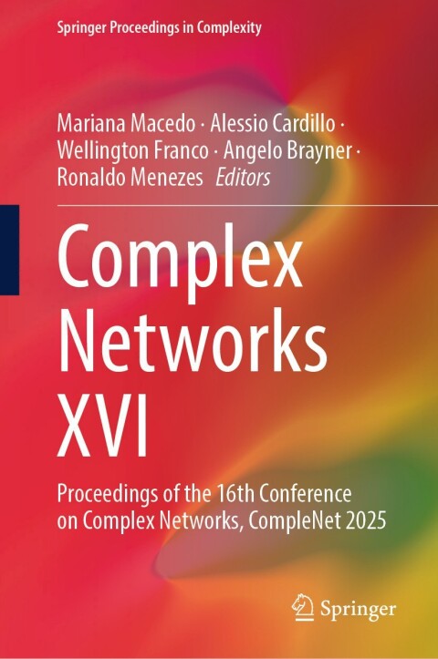 Cover image for book Complex Networks XVI