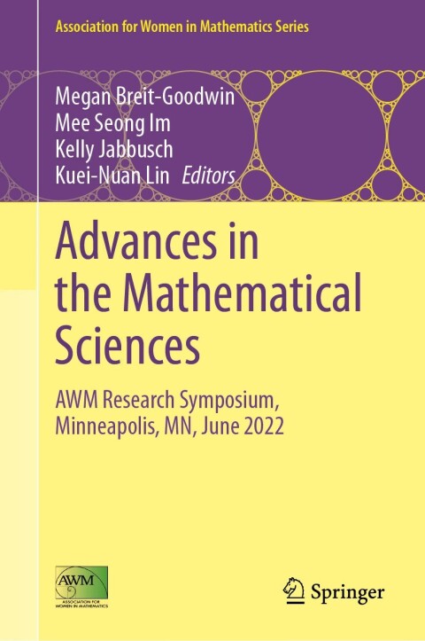 Cover image for book Advances in the Mathematical Sciences