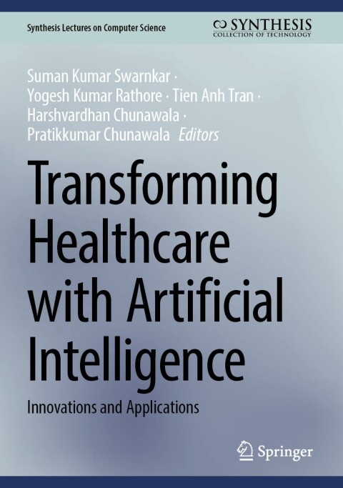 Cover image for book Transforming Healthcare with Artificial Intelligence