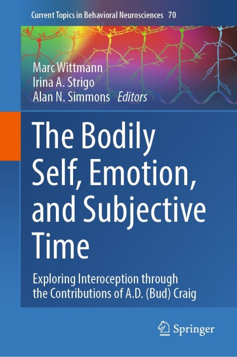 Cover image for book The Bodily Self, Emotion, and Subjective Time